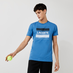 Хлопковая футболка Lacoste