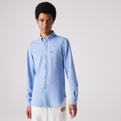 Хлопковая рубашка Lacoste