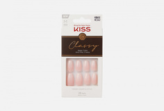 Набор накладных ногтей с клеем средней длины Kiss New York Professional