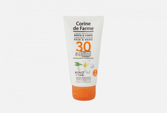 Крем для лица и тела солнцезащитный с Монои Таити spf30 Corine de Farme