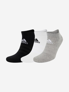 Носки adidas Light Low, 3 пары, Серый, размер 43-45