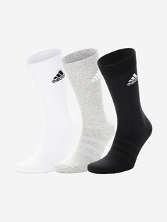 Носки adidas Light Ank, 3 пары, Серый, размер 43-45