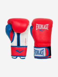 Перчатки боксерские Everlast Powerlock, Красный, размер 16 oz