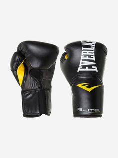 Перчатки боксерские Everlast Elite Pro style, Черный, размер 12 oz