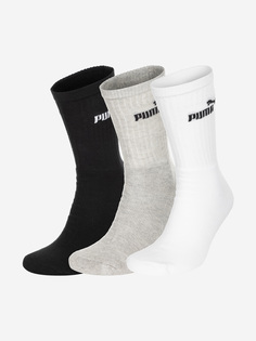 Носки PUMA Outlets, 3 пары, Белый, размер 35-38