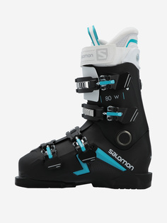 Ботинки горнолыжные женские Salomon S/PRO 80 W, Черный, размер 23 см