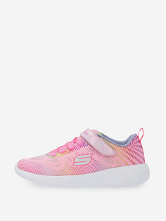Кроссовки для девочек Skechers Go Run 600 Shimmer Speeder, Розовый, размер 29