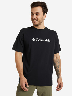 Футболка мужская Columbia CSC Basic Logo Short Sleeve, Черный, размер 46