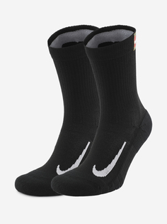 Носки Nike Court Multiplier Cushioned, 2 пары, Черный, размер 37-41