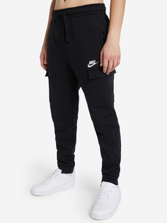 Брюки для мальчиков Nike Sportswear Club, Черный, размер 147-158