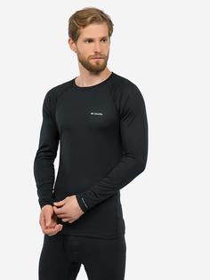 Термобелье верх мужское Columbia Heavyweight Stretch Long Sleeve Top, Черный, размер 54