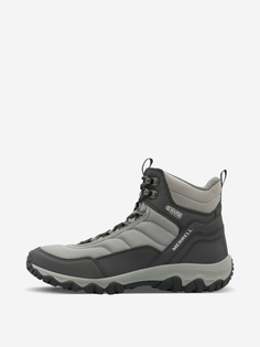 Ботинки утепленные женские Merrell Ice Cap Mid Lace 5, Серый, размер 39