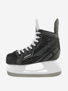 Коньки хоккейные детские Nordway NDW G100, Черный, размер 36