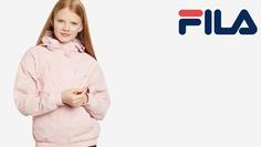 Ветровка для девочек FILA, Розовый, размер 170