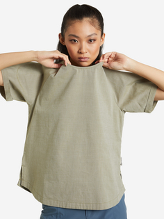 Рубашка с коротким рукавом женская Outventure, Зеленый, размер 44