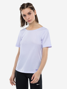 Футболка женская Nike Dry, Фиолетовый, размер 46-48