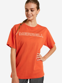 Футболка женская Merrell, Оранжевый, размер 42-44