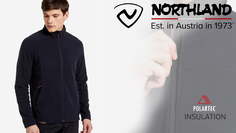 Джемпер флисовый мужской Northland Polartec, Черный, размер 56-58