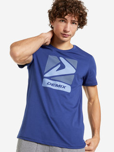 Футболка мужская Demix, Синий, размер 54