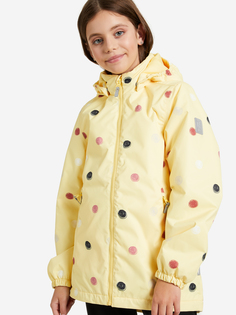 Куртка утепленная для девочек Reima Anise, Желтый, размер 140
