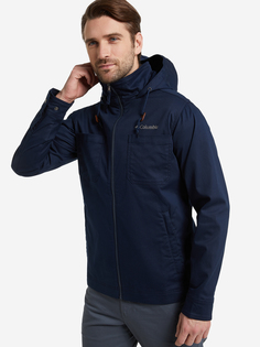 Куртка мужская Columbia Puzzle Park Hooded Jacket, Синий, размер 46