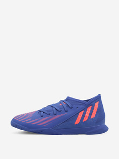 Бутсы для мальчиков adidas Predator Edge.3 IN J, Синий, размер 32