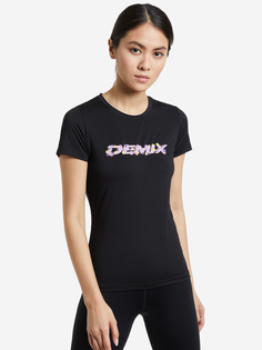 Футболка женская Demix, Черный, размер 42