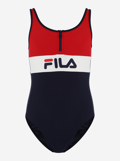 Купальник для девочек FILA, Синий, размер 152