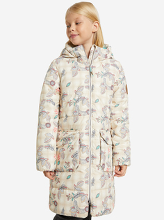 Куртка утепленная для девочек Outventure, Бежевый, размер 134