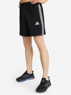 Шорты мужские adidas D2M 3-Stripes, Белый, размер 48-50