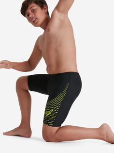 Плавки-шорты для мальчиков Speedo, Черный, размер 140