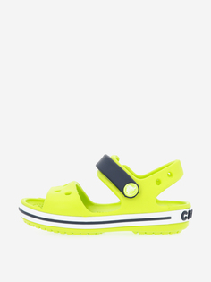 Сандалии для мальчиков Crocs Crocband Sandal Kids, Зеленый, размер 23