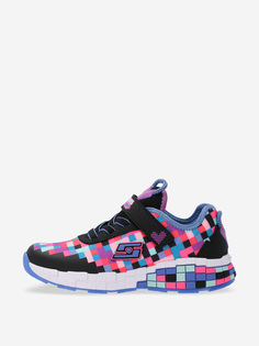 Кроссовки для девочек Skechers Power Pixels, Черный, размер 36.5