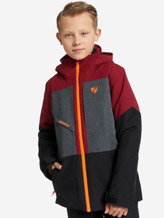 Куртка утепленная для мальчиков Ziener, Серый, размер 140