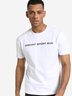 Футболка мужская Freddy, Белый, размер 54-56
