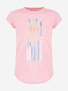 Футболка для девочек Nike Rise Print, Розовый, размер 104