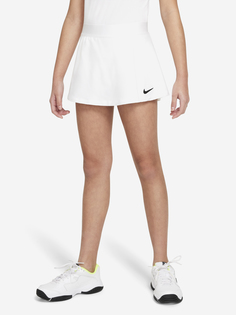 Юбка-шорты для девочек Nike Court Victory, Белый, размер 137-146