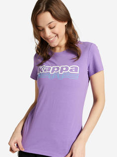 Футболка женская Kappa, Фиолетовый, размер 42