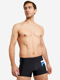 Плавки-шорты мужские FILA, Черный, размер 50