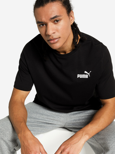 Футболка мужская PUMA ESS Small Logo, Черный, размер 46-48