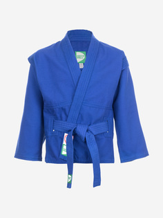 Куртка для самбо Green Hill, Синий, размер 44-46