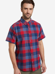 Рубашка мужская Columbia Under Exposure YD Short Sleeve Shirt, Синий, размер 54