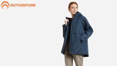 Куртка утепленная женская Outventure, Синий, размер 46-48