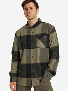 Рубашка мужская Columbia Cornell Woods Fleece Lined Flannel, Зеленый, размер 46