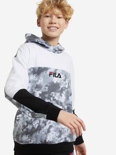 Худи для мальчиков FILA, Серый, размер 128