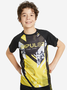 Футболка для мальчиков Demix, Черный, размер 128