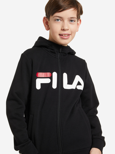 Толстовка для мальчиков FILA, Черный, размер 152