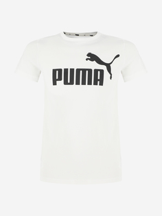 Футболка для мальчиков PUMA ESS Logo, Белый, размер 165-176