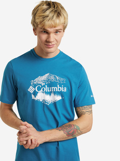 Футболка мужская Columbia Timber Point, Синий, размер 56