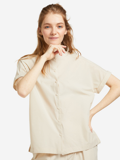 Рубашка с коротким рукавом женская Northland, Оранжевый, размер 50